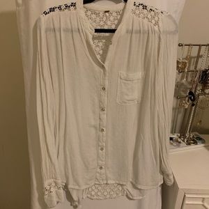 Free People Button Down